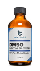 Belle Chemical frasco frontal de DMSO 4 oz, presentación manejable