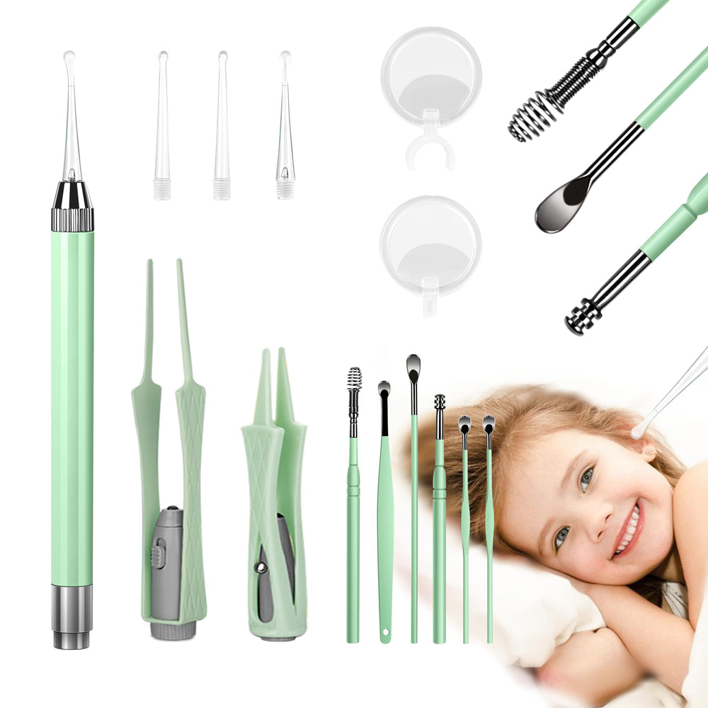 BELLESHOW kit frontal con 15 piezas para limpieza auditiva, orden y variedad