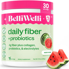 Belli Welli frontal del envase mostrando sabor sandía y beneficios