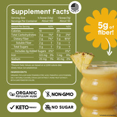 Bellway detalles de frutas reales presentes en la fórmula, sabor natural y limpio