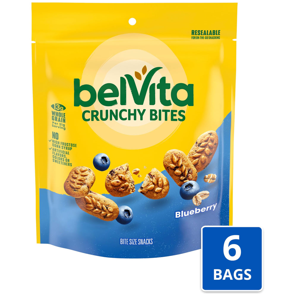 belVita textura crujiente de los bocados para sensación apetecible