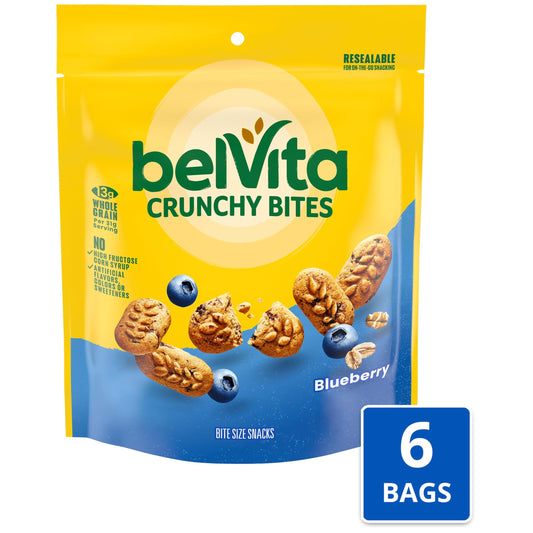belVita textura crujiente de los bocados para sensación apetecible
