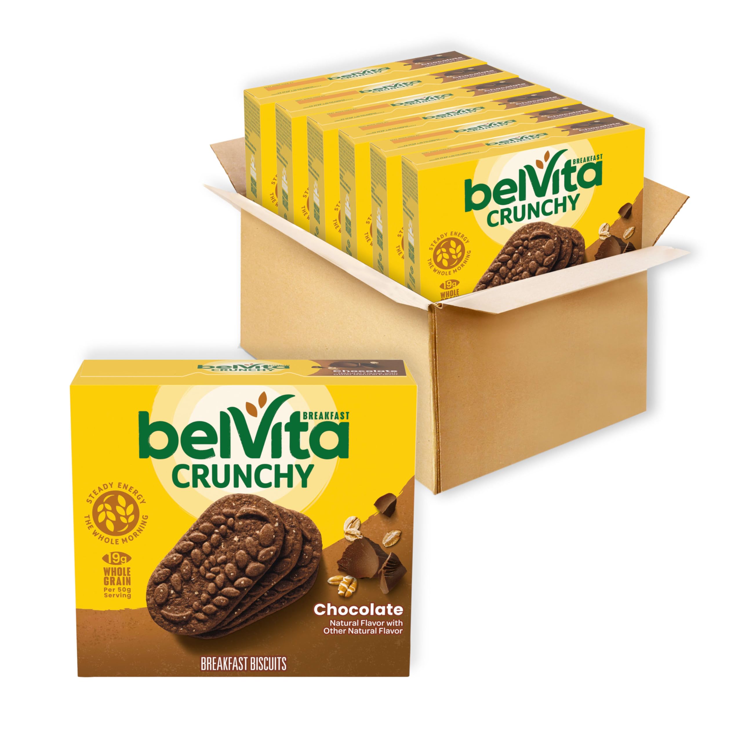 belVita empaque frontal 30 paquetes, práctica conservación