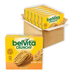 belVita paquete frontal mostrando cajas y conveniencia para desayuno