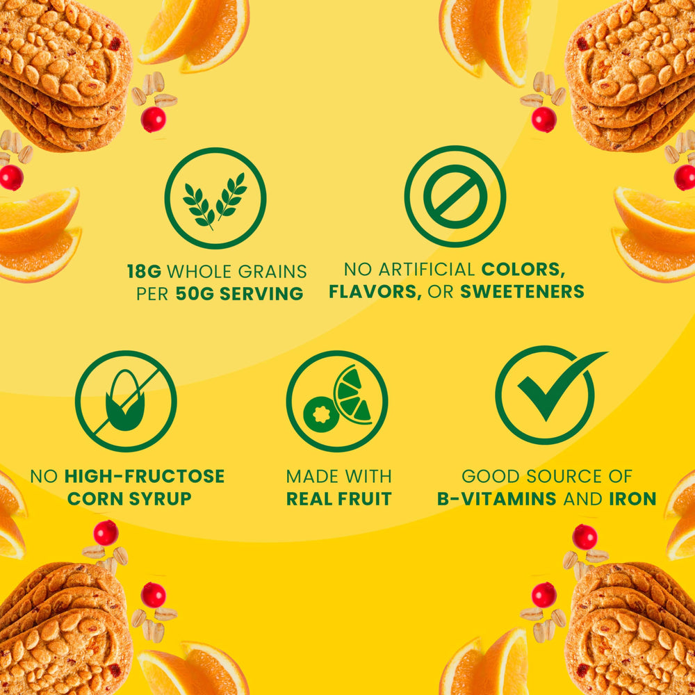 belVita galletas acompañadas de yogur y fruta para desayuno completo