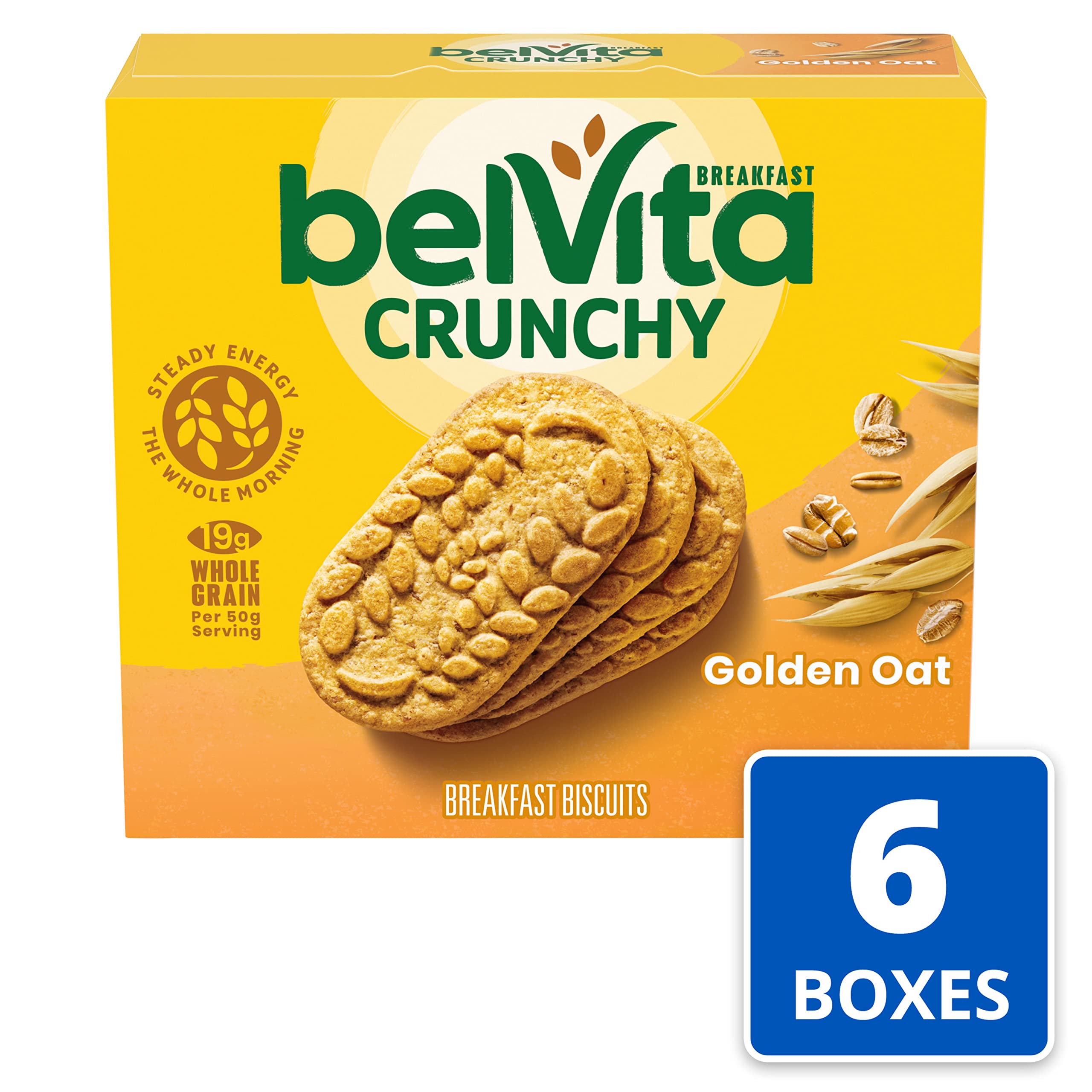 belVita sobre individual abierto con galletas listo para llevar