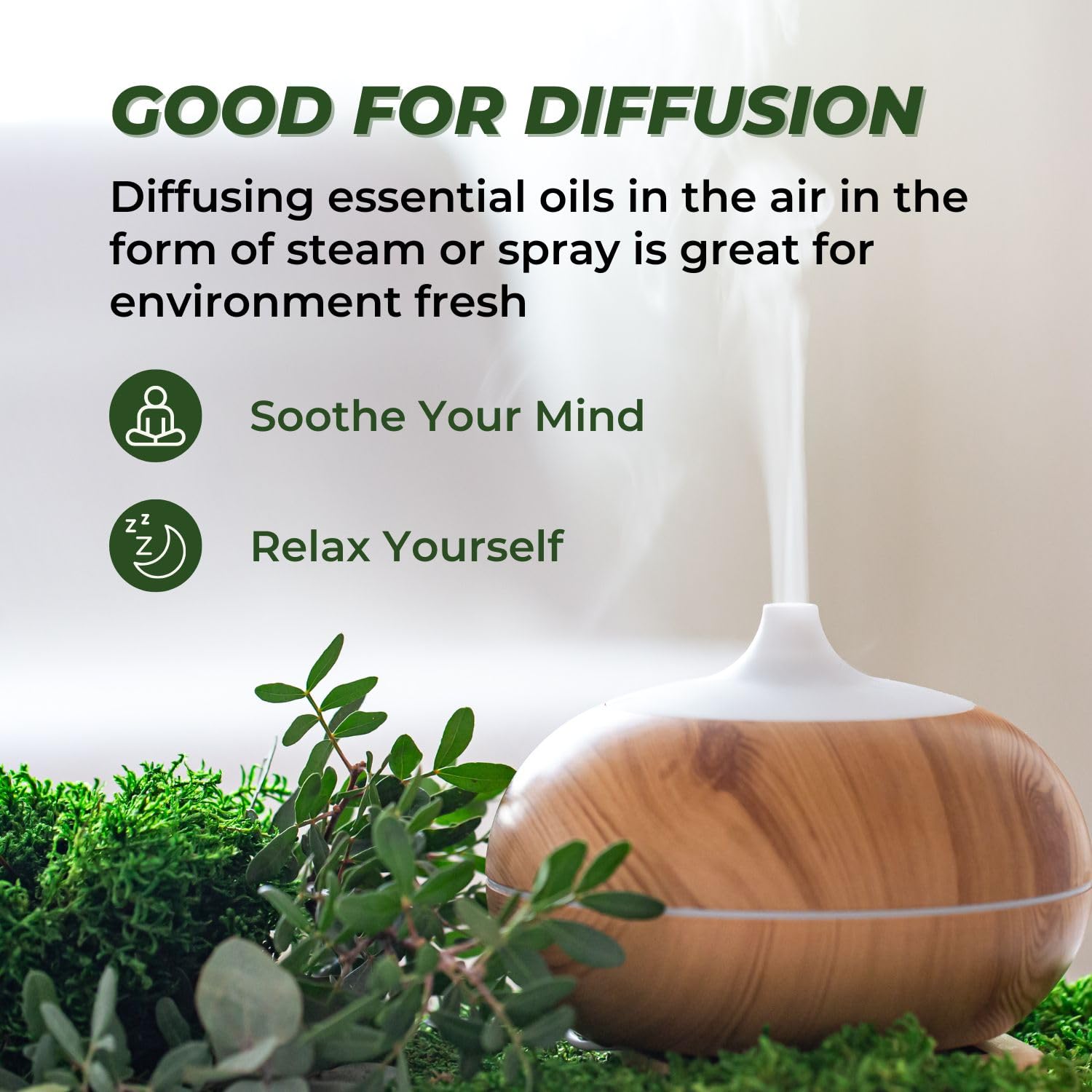 benatu difusor en salón con aroma relajante y ambiente acogedor