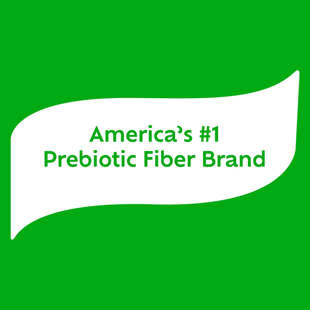 Benefiber frasco abierto con cucharaditas listas para usar