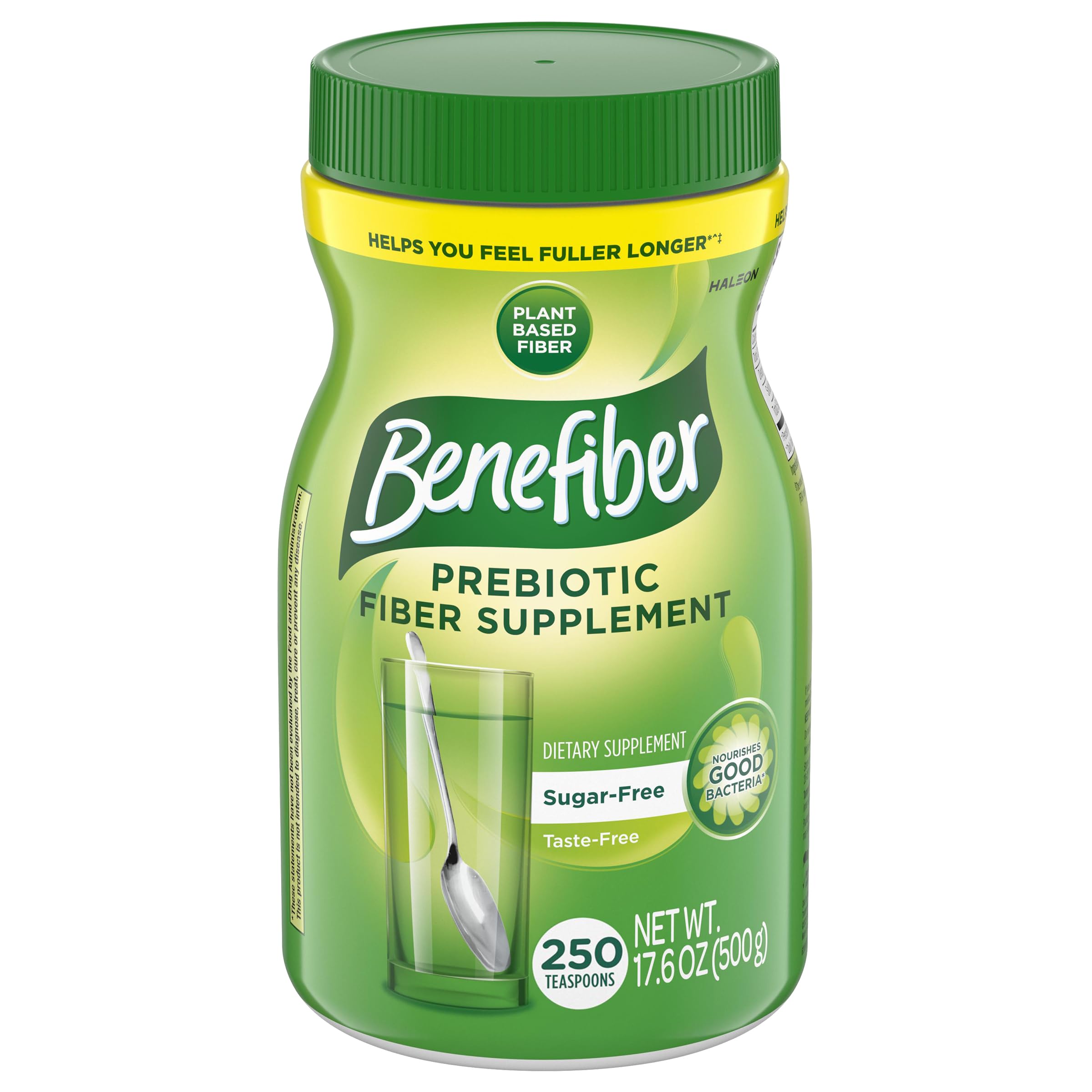 Benefiber envase frontal mostrando etiqueta clara y beneficios
