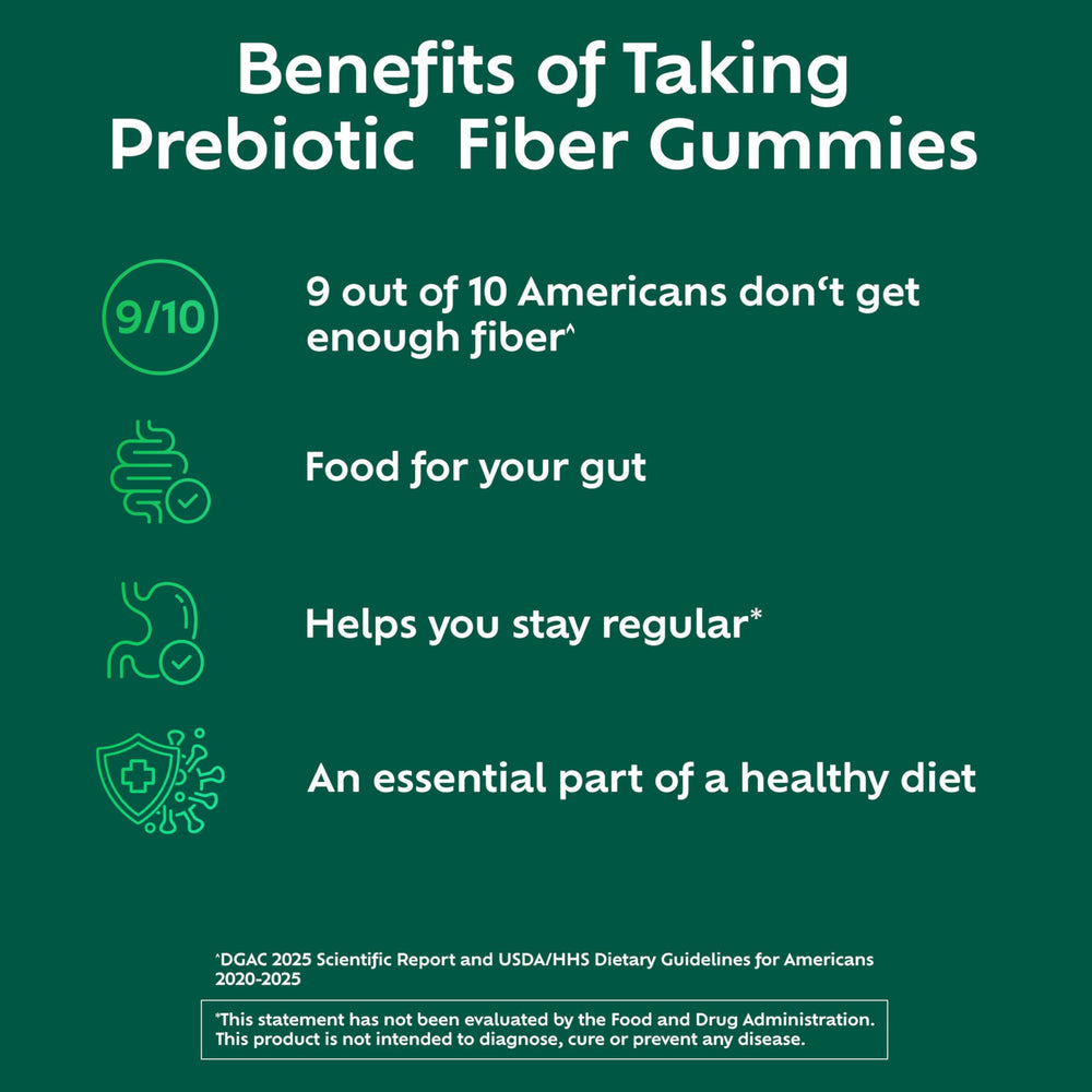 Varias gomitas Benefiber en plato sobre mesa destacando presentación lista para tomar