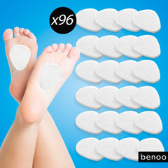 benoo almohadillas en mano para comparar tamaño y comodidad