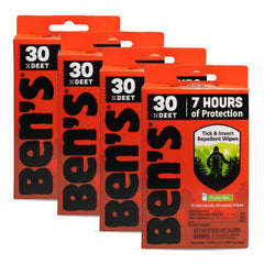 Ben's empaque frontal mostrando pack de toallitas y conveniencia