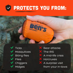 Ben's en pesca, protección facial sin obstruir la vista del agua