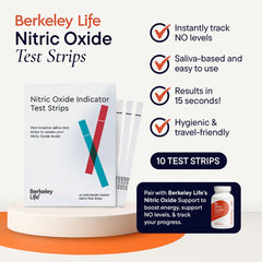 Berkeley Life detalle de la tira reactiva mostrando la zona de prueba