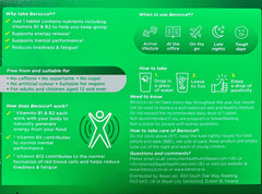 Berocca naranja aroma-fruta: sabor agradable que facilita beber durante el día