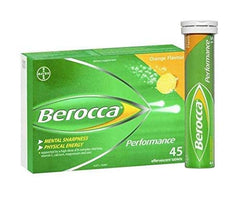 Tableta Berocca efervescente disolviéndose en agua, rápida preparación