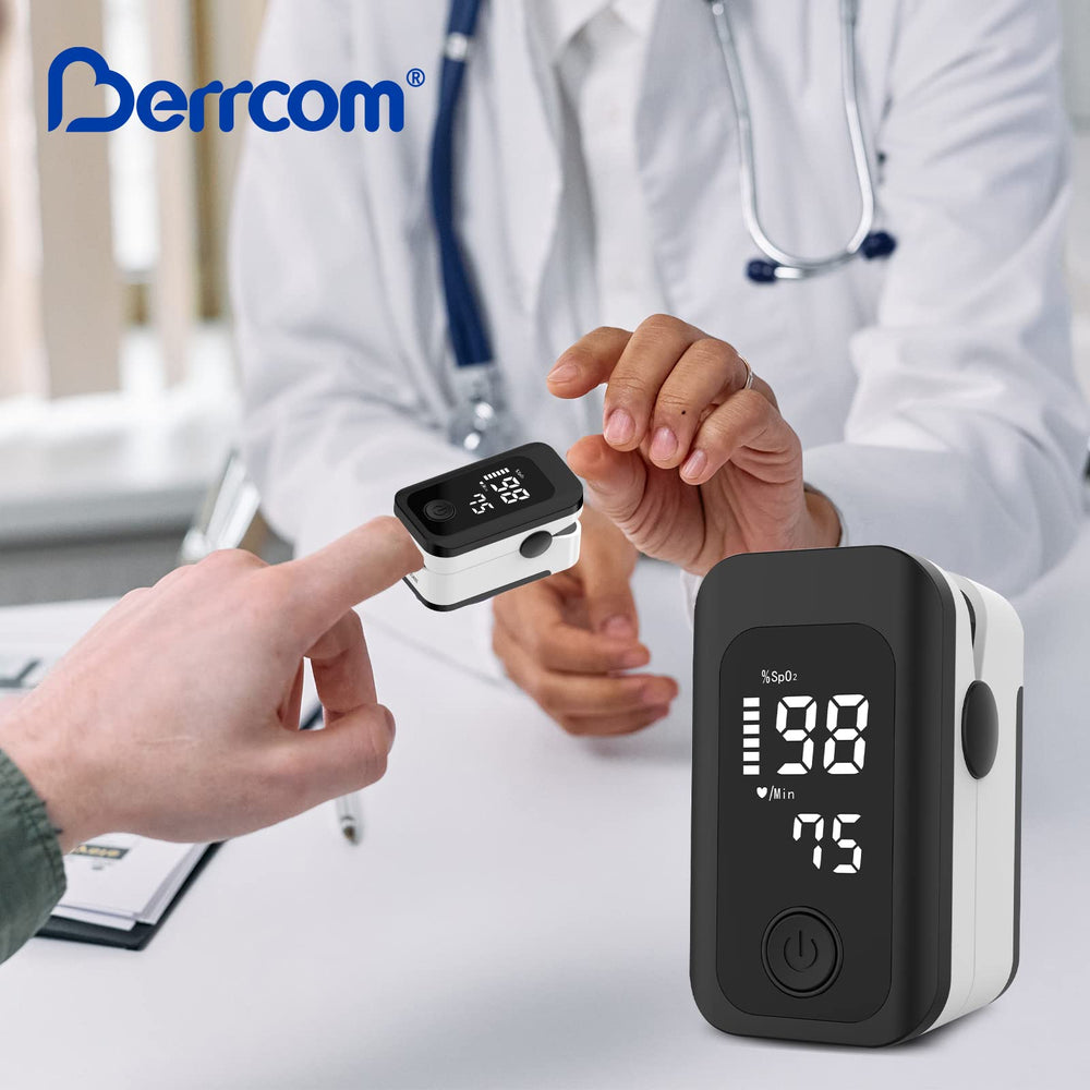 Berrcom pantalla LED en primer plano mostrando números grandes y legibles