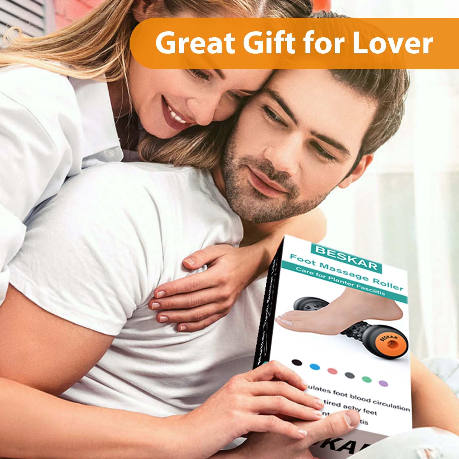 BESKAR empaque y etiqueta informativa listos para regalo práctico