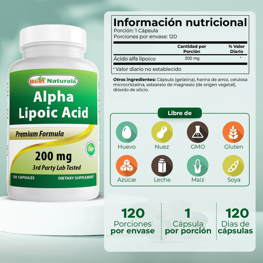 Best Naturals primer plano de una cápsula abierta mostrando textura y pureza