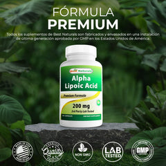 Best Naturals etiqueta nutricional y certificaciones, informaciones de calidad