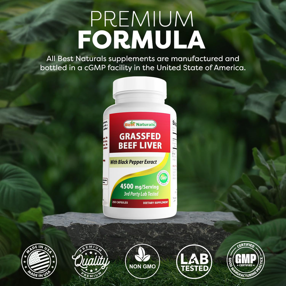 Best Naturals cápsulas en mano humana demostrando tamaño portátil y uso sencillo