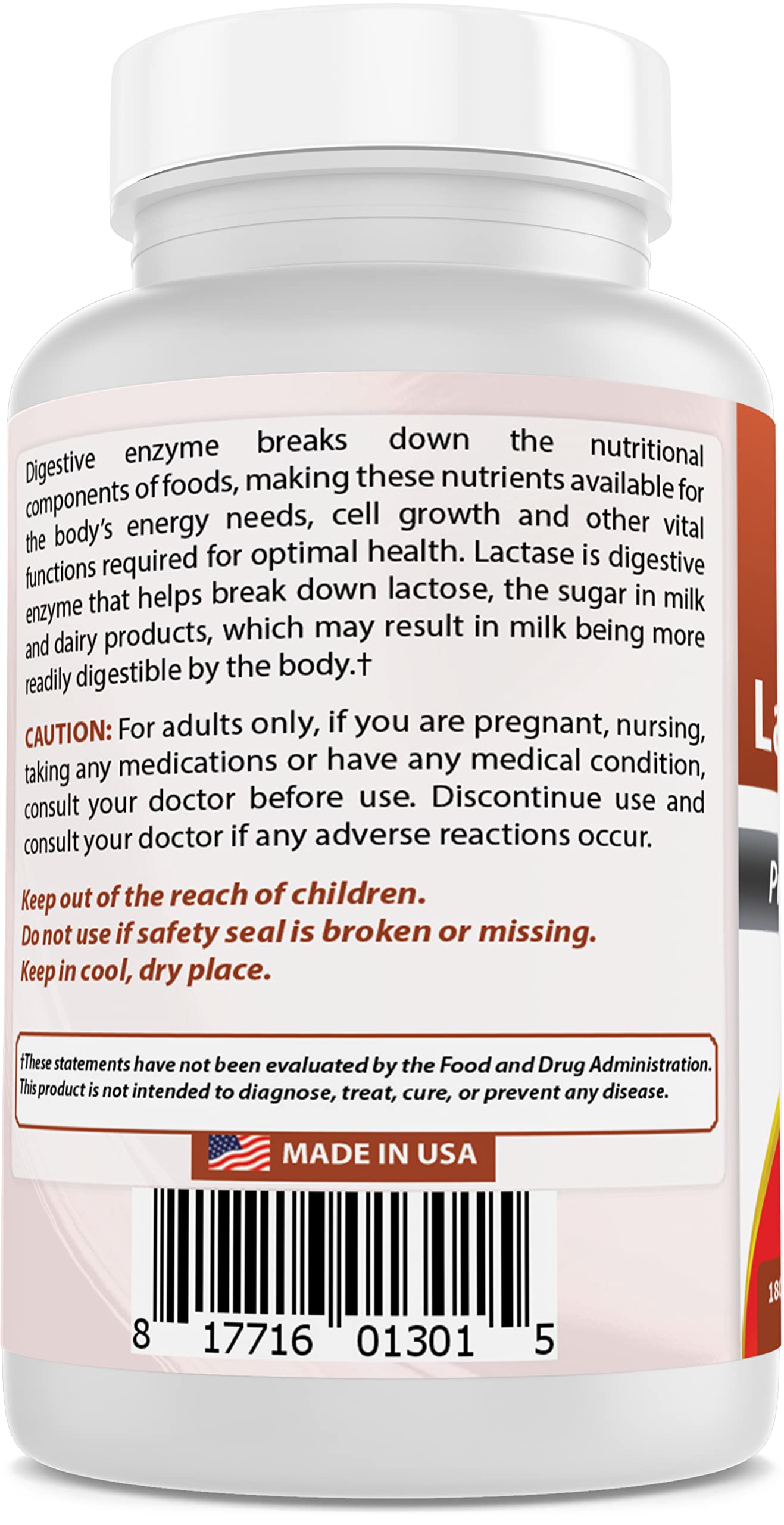 Documento de laboratorio junto a envase Best Naturals indicando pruebas de pureza y calidad