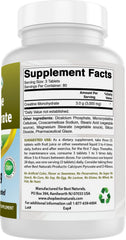 Best Naturals etiqueta nutricional enfocada en ingredientes y pruebas