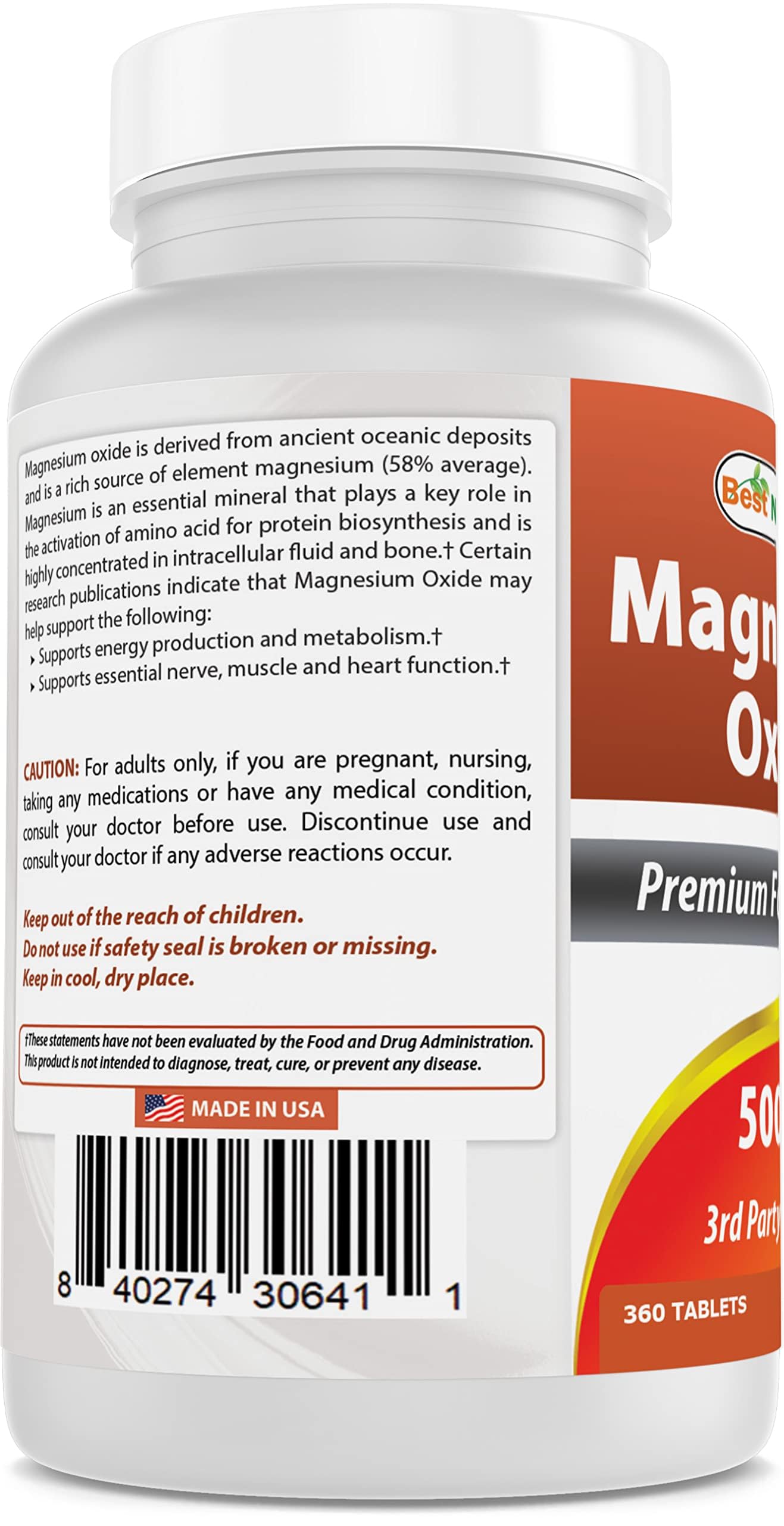 Best Naturals frasco sobre mesa en entorno de cocina, muestra uso diario práctico