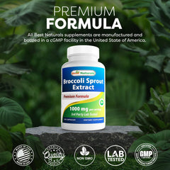 Best Naturals etiqueta nutricional y sellos que garantizan calidad