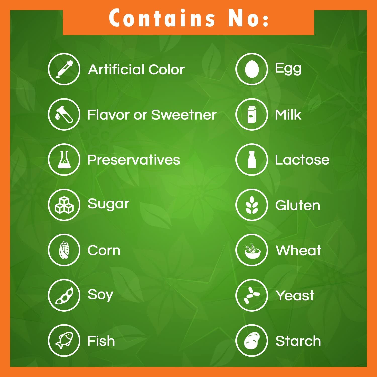 Best Naturals etiqueta con información nutricional y lista de ingredientes clara