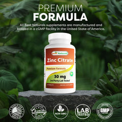 Best Naturals frasco abierto con tabletas dispuestas para almacenamiento sencillo