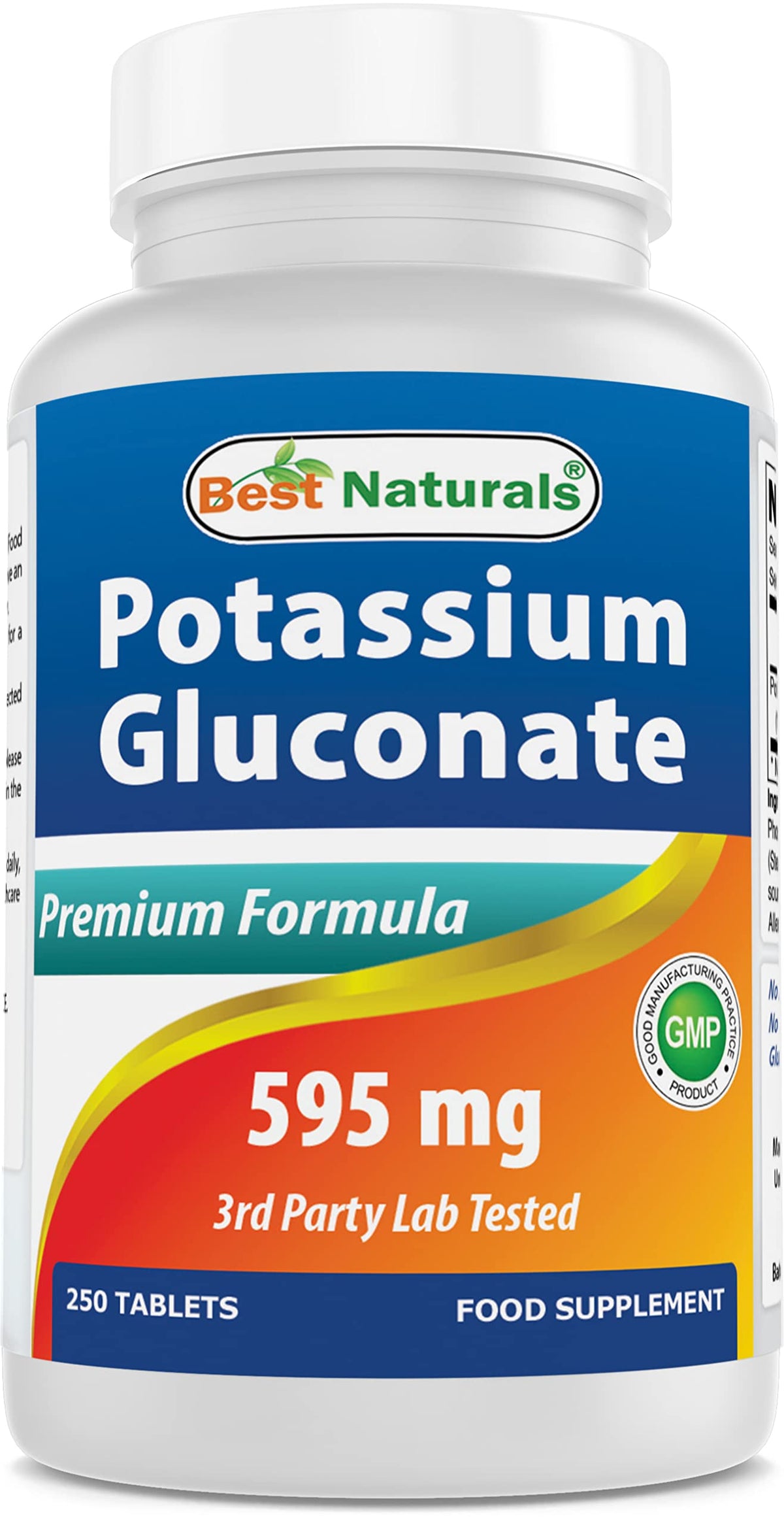 Best Naturals frasco delante mostrando el envase y beneficios