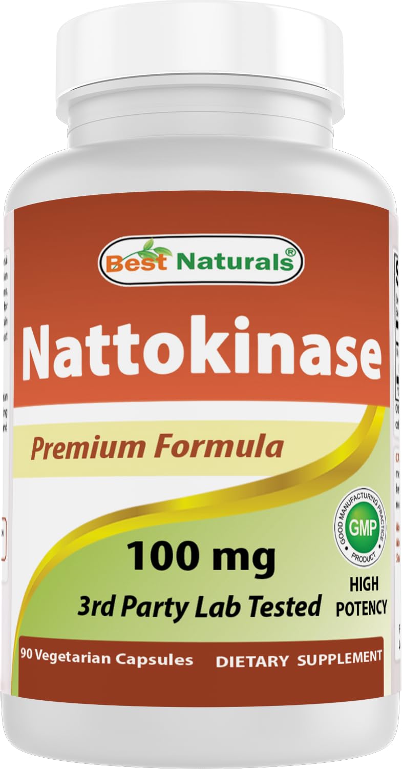 Best Naturals frasco frente mostrando etiqueta y beneficios