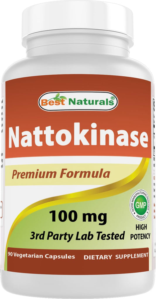 Best Naturals frasco frente mostrando etiqueta y beneficios