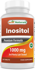 Best Naturals vista frontal del frasco muestra presentación clara y cantidad