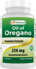 Best Naturals envase frontal claro mostrando 120 cápsulas, conveniencia diaria