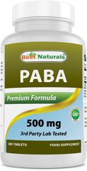 Best Naturals frasco frontal mostrando 180 tabletas y etiqueta clara