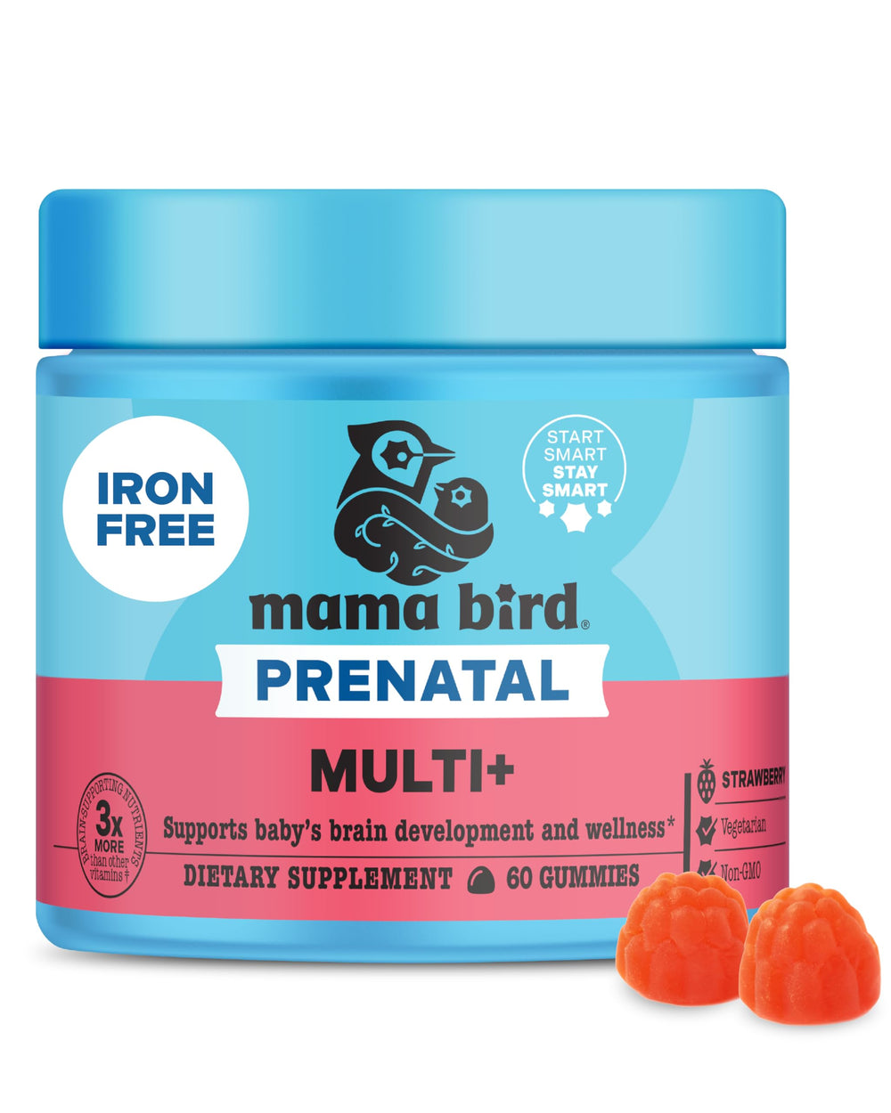 Best Nest etiqueta frontal del frasco mostrando nombre y beneficio cerebral