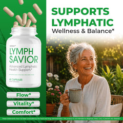 BetaX Lymph Savior muestra textura de cápsulas y recubrimiento, fácil ingestión