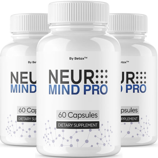 BetaX NeuroMind Pro frente del frasco mostrando diseño y nombre