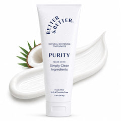 Better & Better frente del tubo mostrando marca y beneficio natural