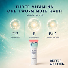 Better & Better comparación de tamaño 3.4oz para valorar la cantidad por envase