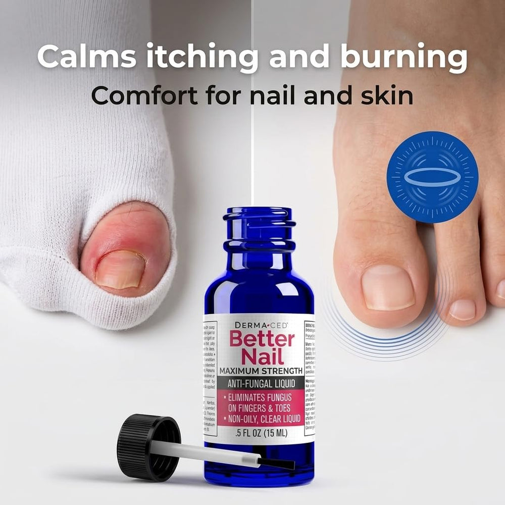Better Nail en uso aplicándose sobre la uña para tratamiento puntual