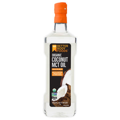 BetterBody Foods botella frontal, presentación clara y confiable