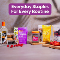 BetterBody Foods polvo mezclado en yogur, mejora textura y valor nutritivo