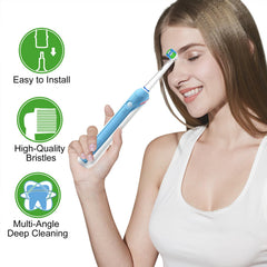 Betterchoi montado en cepillo Oral‑B compatible, uso sencillo