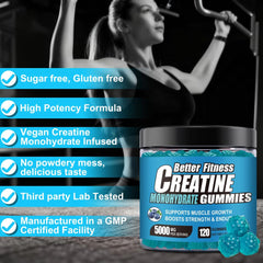 Ingredientes listados en etiqueta BetterFitness mostrando creatina y taurina