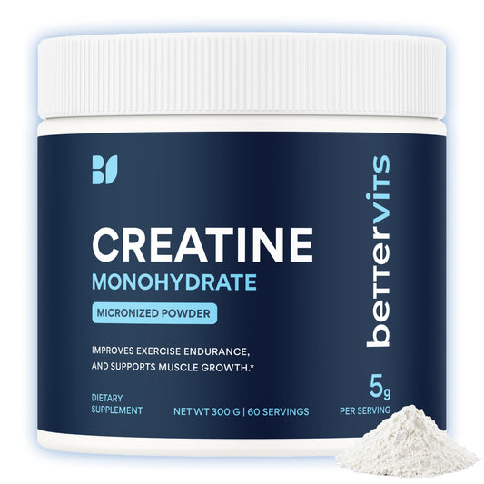 Bettervits envase frontal mostrando 500 g y sin sabor, claridad en ingredientes