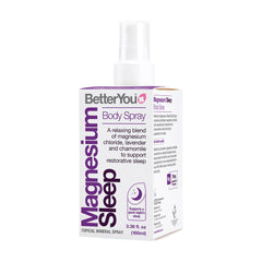 BetterYou botella frontal mostrando spray y tamaño práctico