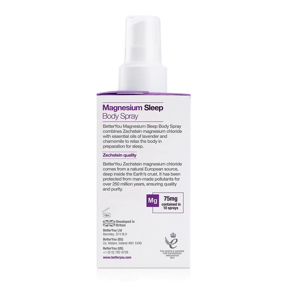 BetterYou primer plano de lavanda y manzanilla indicando aroma calmante